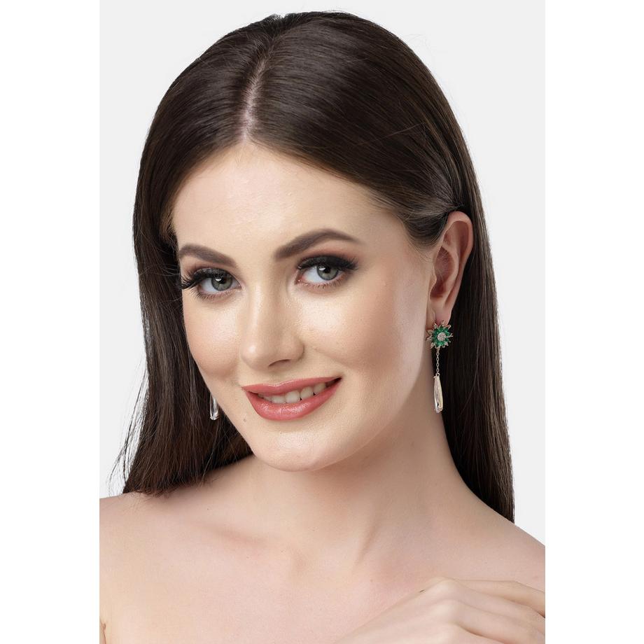 AVANT-GARDE PARIS  Diva Kollektion Sonnenblumen-Hängeohrringe 