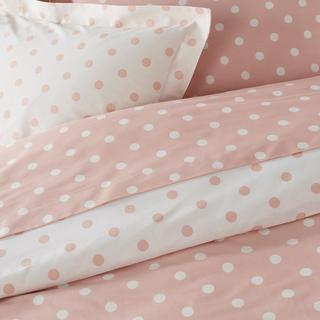 La Redoute Intérieurs Housse de couette pur coton imprimé pois  