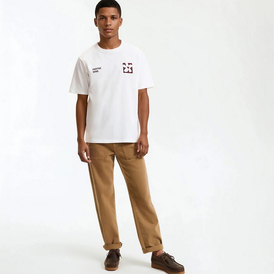 La Redoute Collections T-Shirt in Cotone con Stampa Floreale  