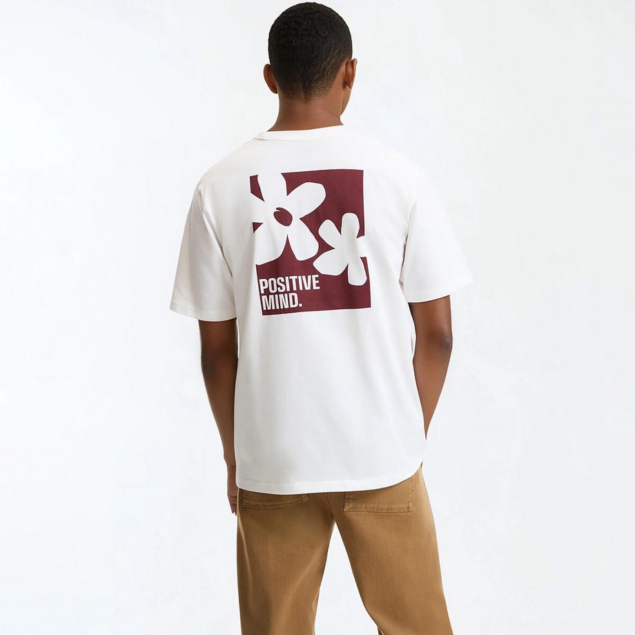 La Redoute Collections T-Shirt in Cotone con Stampa Floreale  