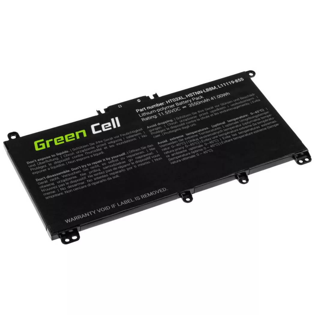 Green Cell GC-HP163 Laptop Battery HT03XL 11.4V 3400mAh HP Mobilit...