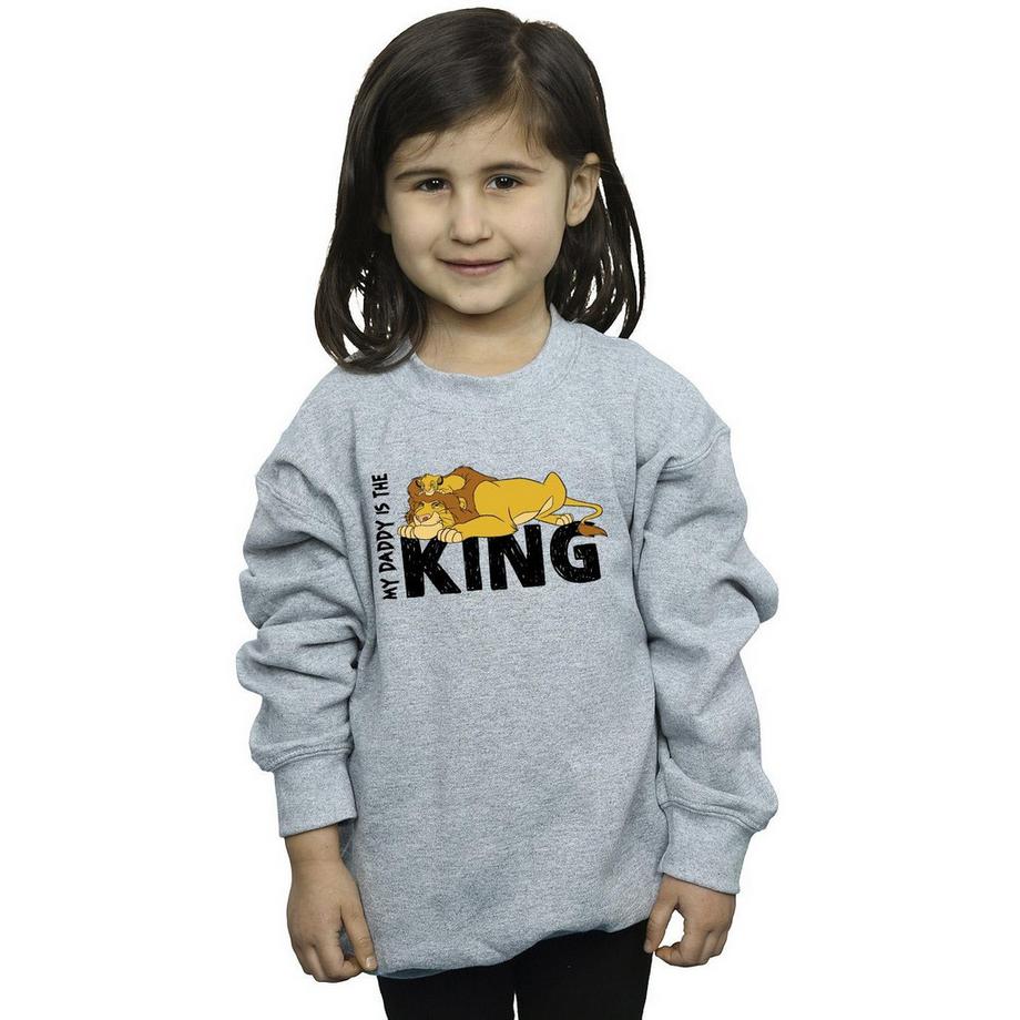 Disney  The Lion King Daddy Is King Sweatshirt 