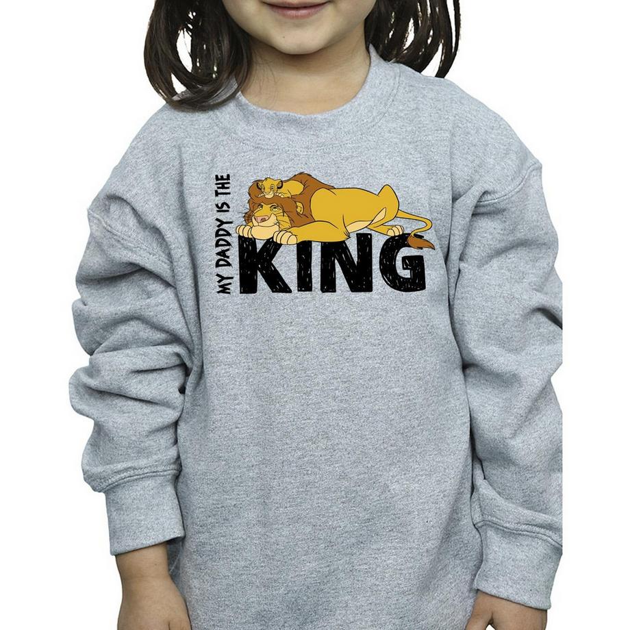 Disney  The Lion King Daddy Is King Sweatshirt 