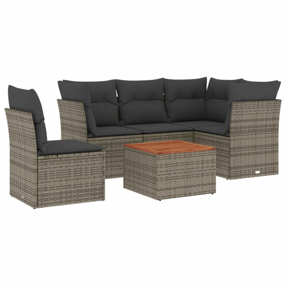 Garten sofagarnitur poly-rattan