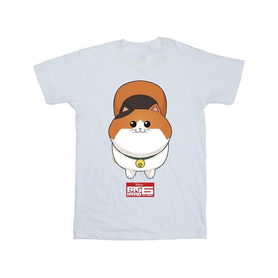 Disney Big Hero 6 T-Shirt Gatto Mochi  