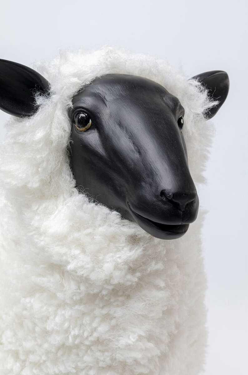 KARE Design Figura decorativa Bathilde bianco 48  