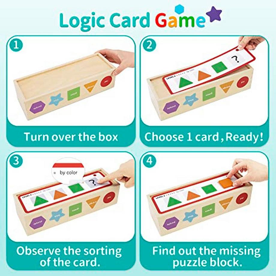 Activity-board  Spielzeug | Farbe sortieren & stapeln Zuordnen lernen Sortierspielzeug 