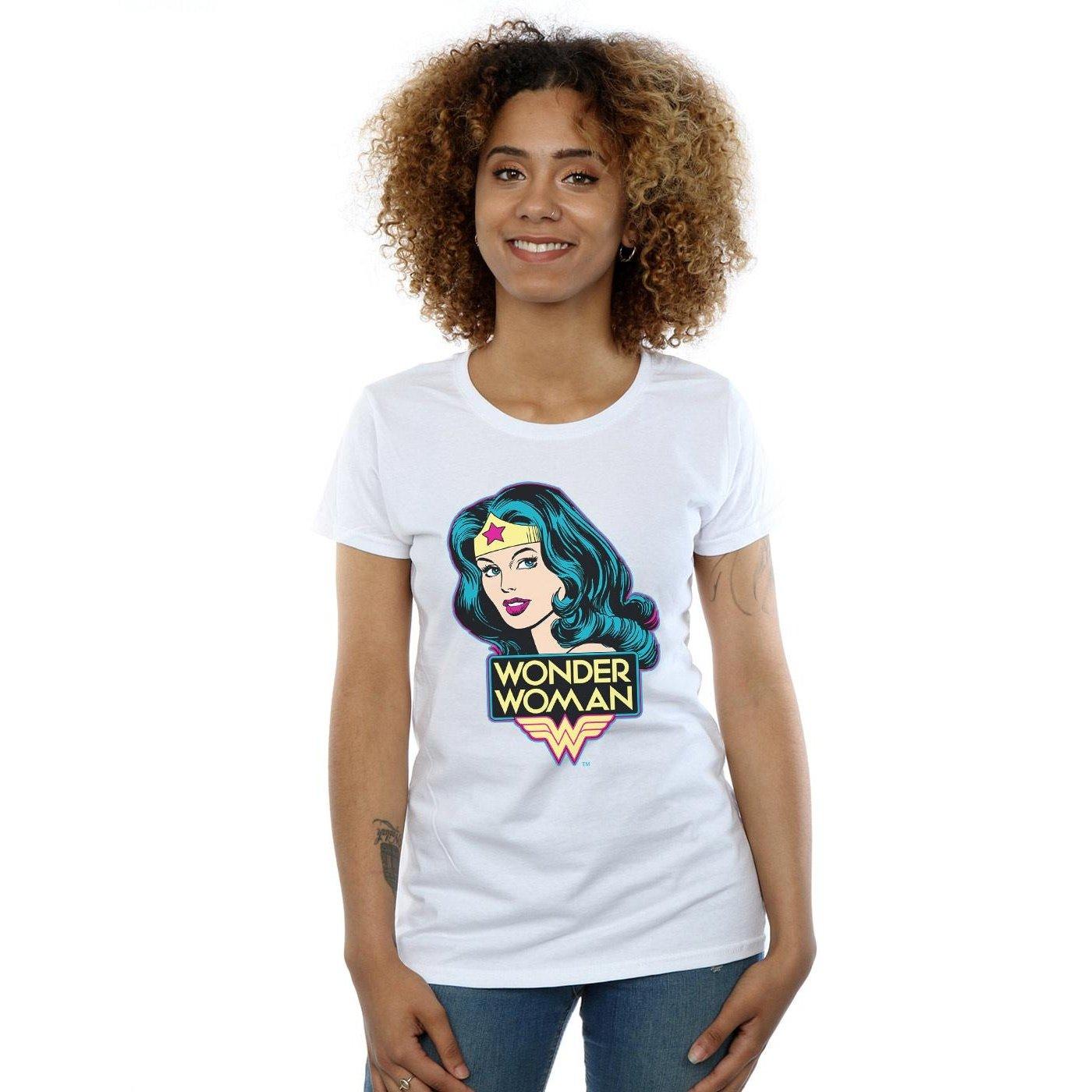 DC COMICS  Tshirt WONDER WOMAN HEAD 