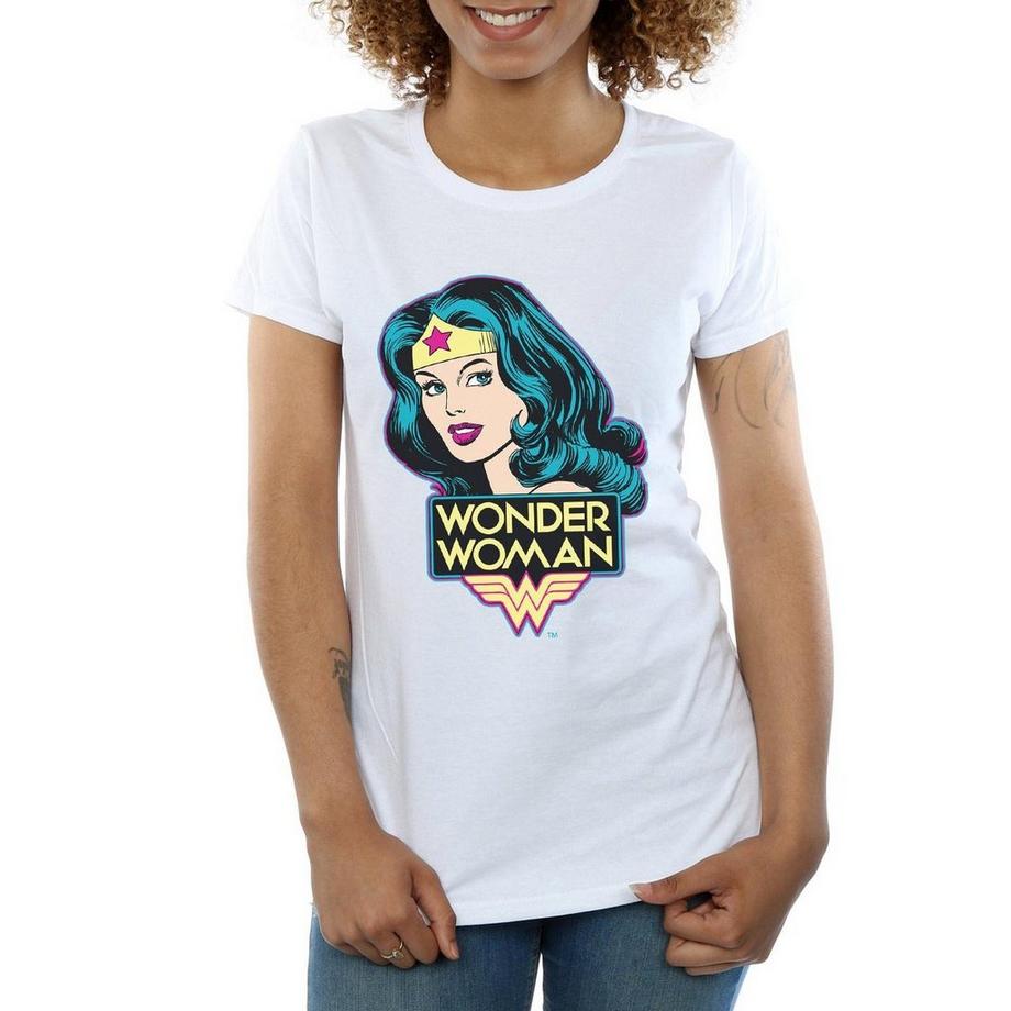 DC COMICS Wonder Woman Classic Logo T-Shirt Imprimé  