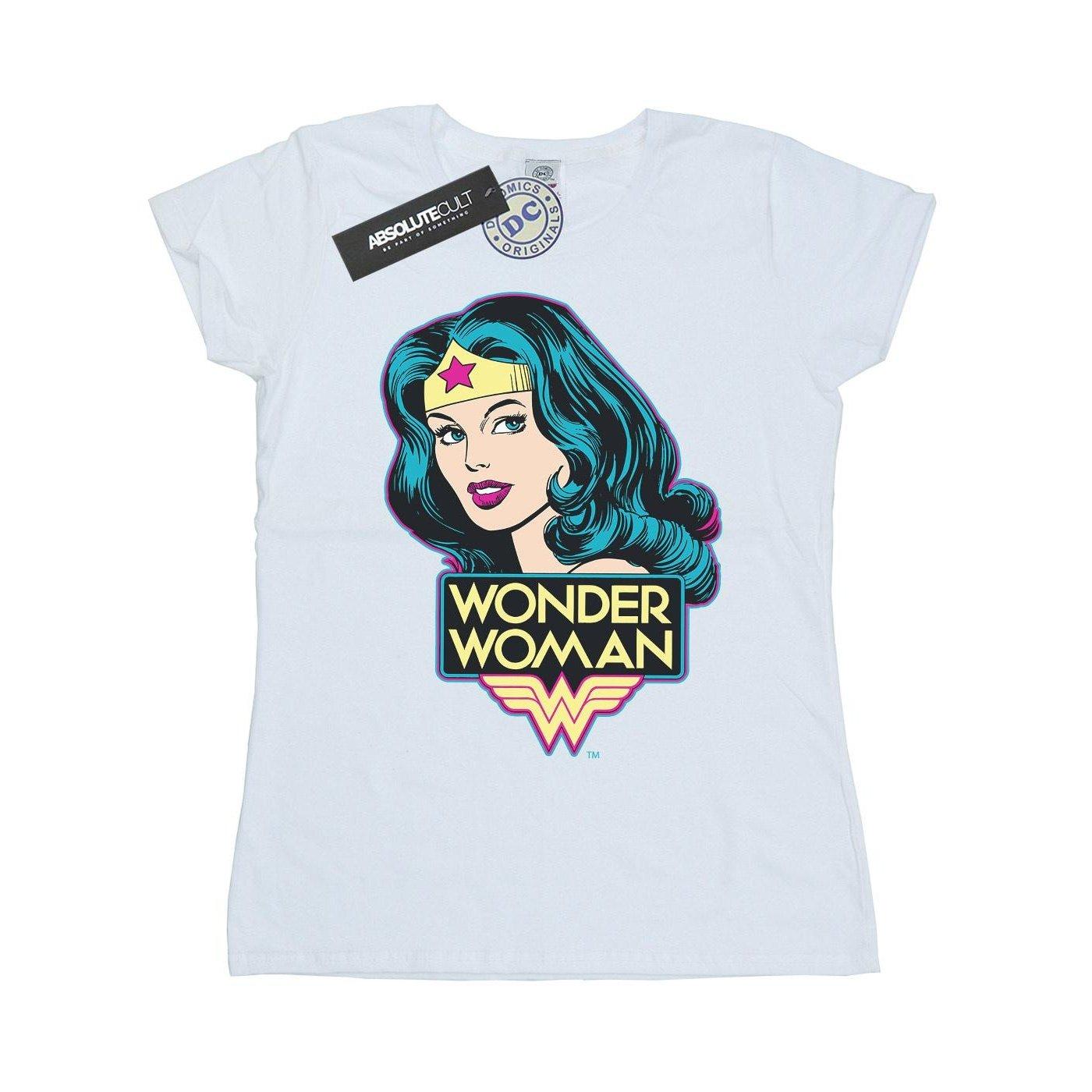 DC COMICS  Tshirt WONDER WOMAN HEAD 