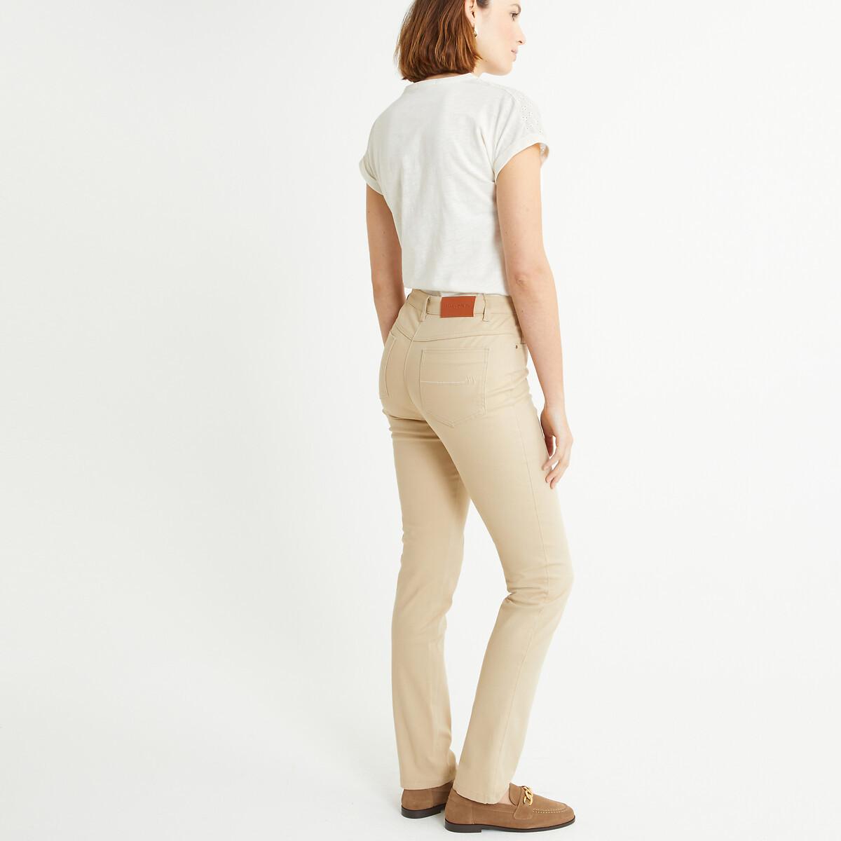 La Redoute Collections  Gerade Five-Pocket-Hose aus Baumwoll-Stretch 