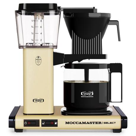 Moccamaster  Moccamaster KBG Select Pastel Yellow Manuell Kombi-Kaffeemaschine 1,25 l 