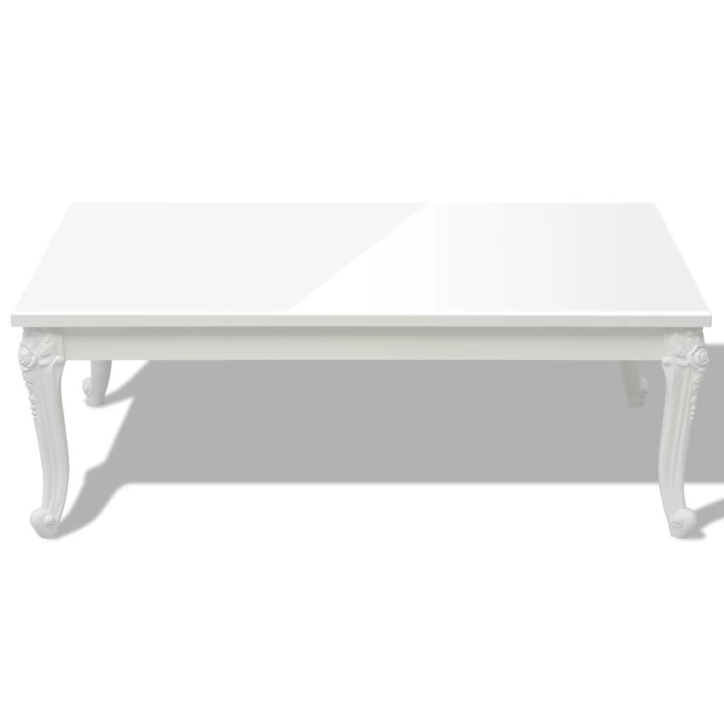 VidaXL Table basse laquée mdf  