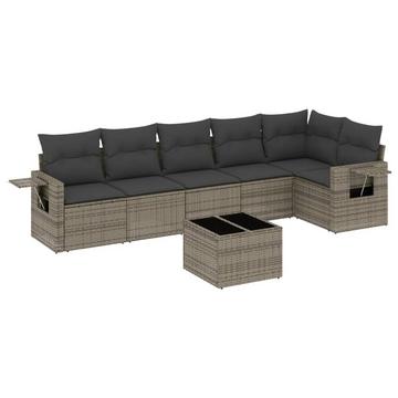 Garten sofagarnitur poly-rattan