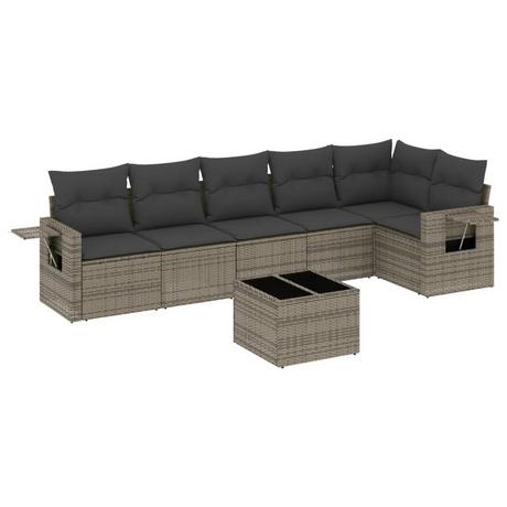 VidaXL Garten sofagarnitur poly-rattan  