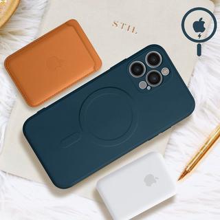 Avizar  Coque Magsafe iPhone 12 Pro Max Bleu 