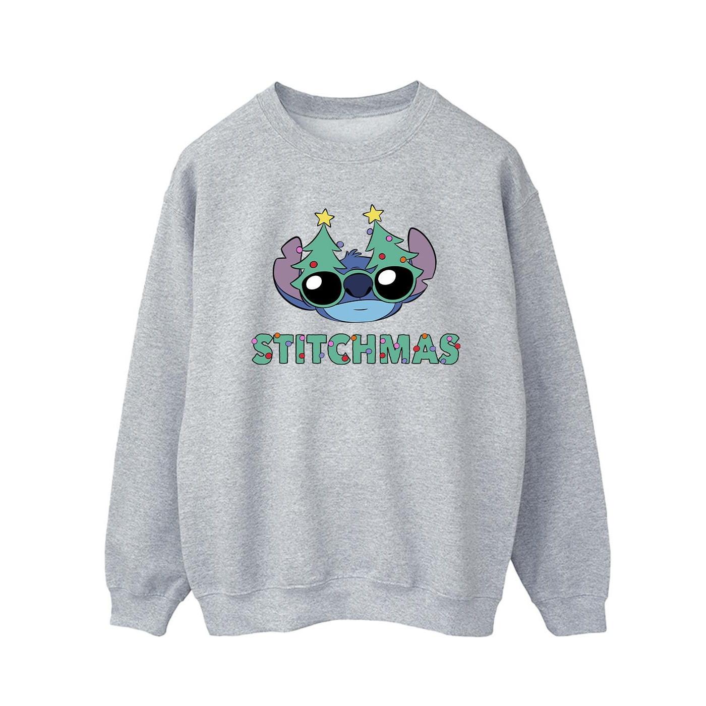 Disney  Lilo & Stitch Stitchmas Glasses Sweatshirt 