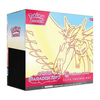 Pokémon  TCG: Scarlet & Violet-Paradox Rift  Center Elite Trainer Box (Roaring Moon) - EN 