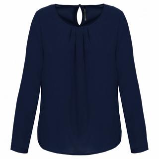 Kariban Blouse Manches Longues Crêpe  