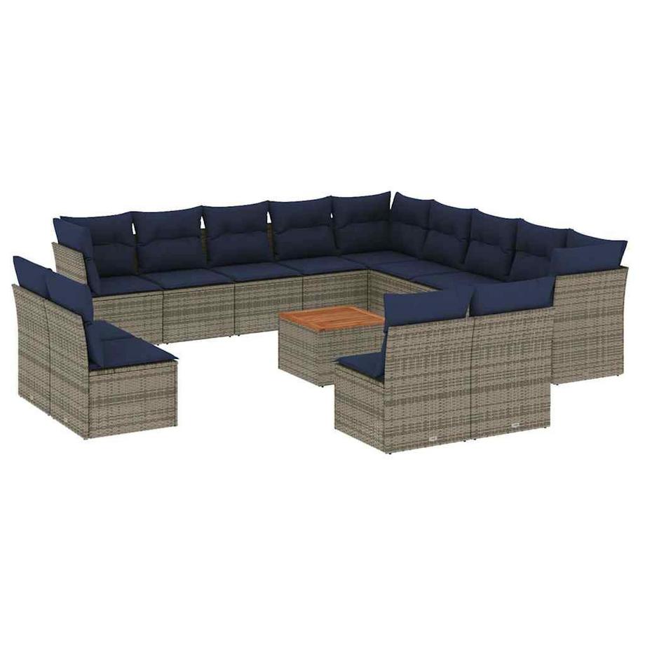 Garten sofagarnitur poly-rattan
