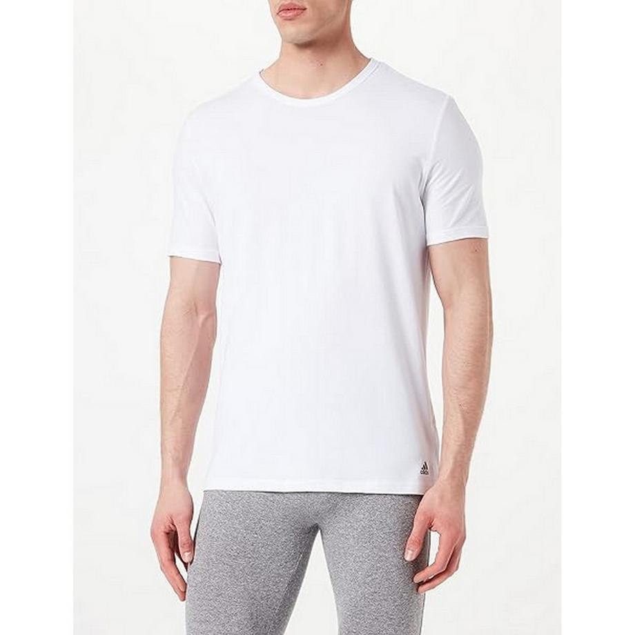 adidas  Maglietta Regolare Girocollo Misura  (Confezione da due) 