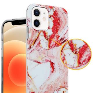 Cadorabo  Housse compatible avec Apple iPhone 12 / 12 PRO - Coque de protection en silicone TPU avec motif mosaïque 