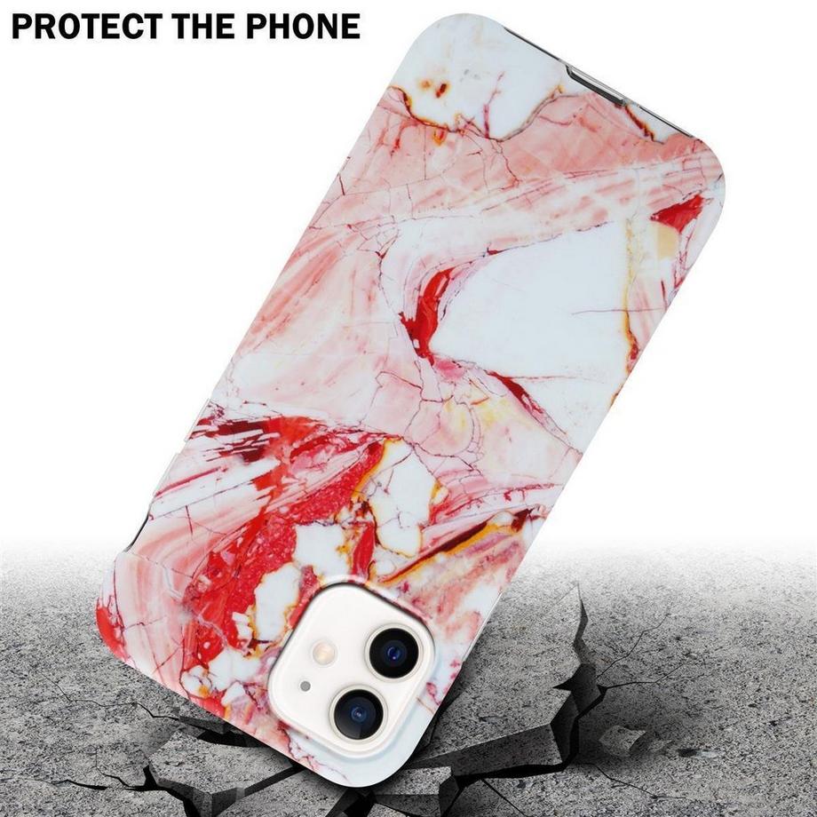 Cadorabo  Hülle für Apple iPhone 12  12 PRO aus TPU Silikon mit Muster Mosaik 