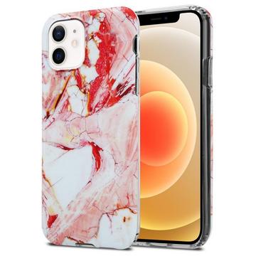 Housse compatible avec Apple iPhone 12 / 12 PRO - Coque de protection en silicone TPU avec motif mosaïque