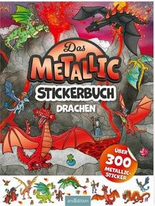 ARS EDITION  Das Metallic-Stickerbuch - Drachen 