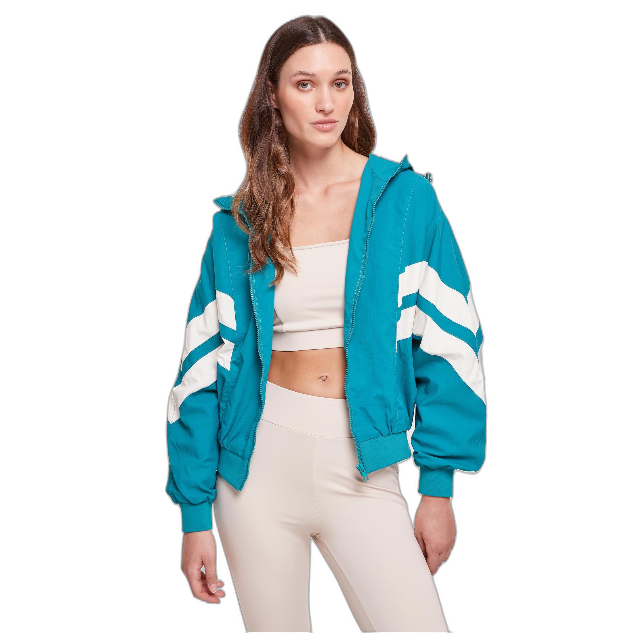 URBAN CLASSICS Giacca della tuta stropicciata Batwing  