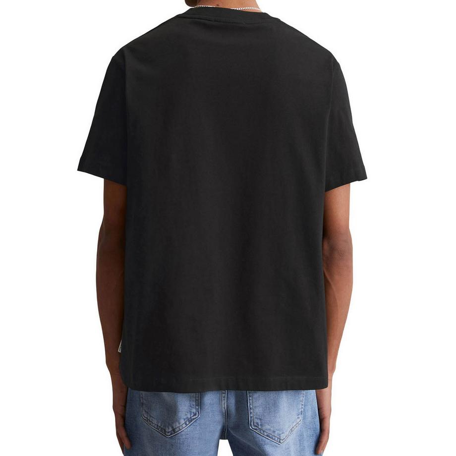 Marc O'Polo Denim T-shirt  Paquet de 2 Confortable à porter-T-Shirt, SSL, Logo Print, Relax  