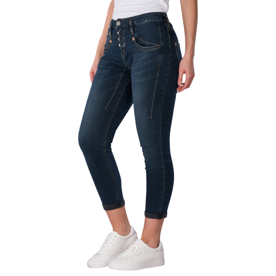 Herrlicher Shyra Boyfriend Fit Cropped Jeans  