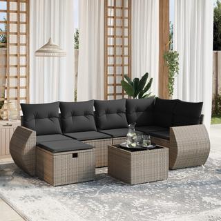 VidaXL Garten sofagarnitur poly-rattan  