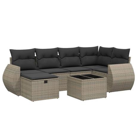 VidaXL Garten sofagarnitur poly-rattan  