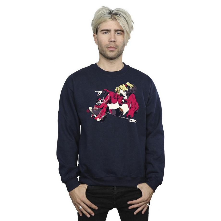 DC COMICS Rundhals Graphic Print Sweatshirt  