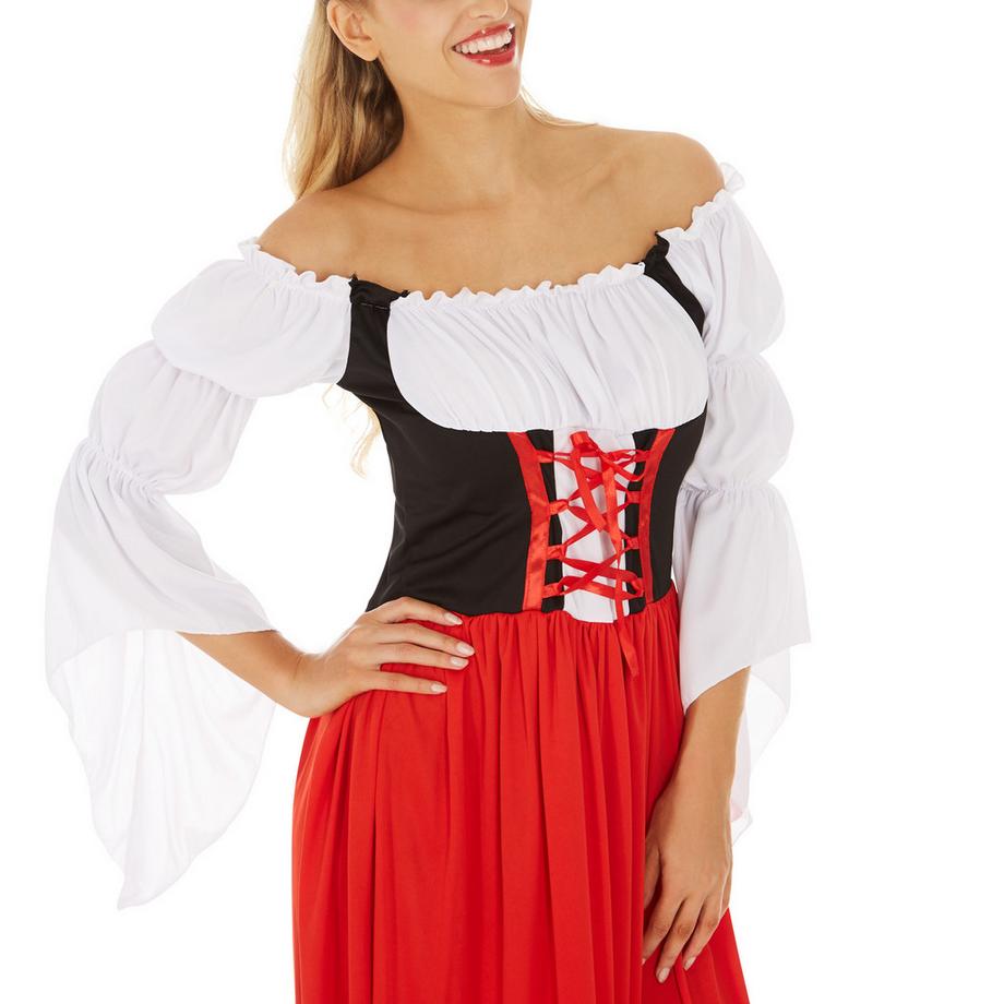 Tectake  Frauenkostüm Festdirndl Resi Modell 2 