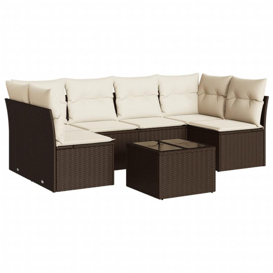 Garten sofagarnitur poly-rattan