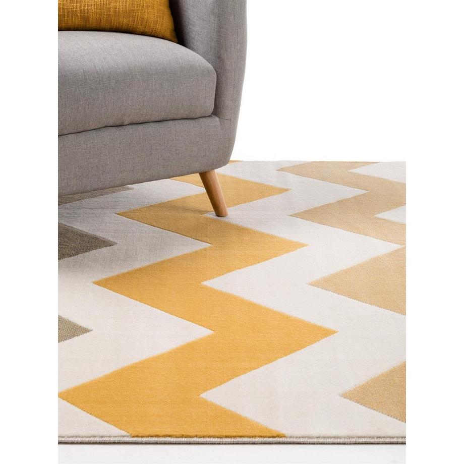 Benuta Teppich Dessert Gelb  