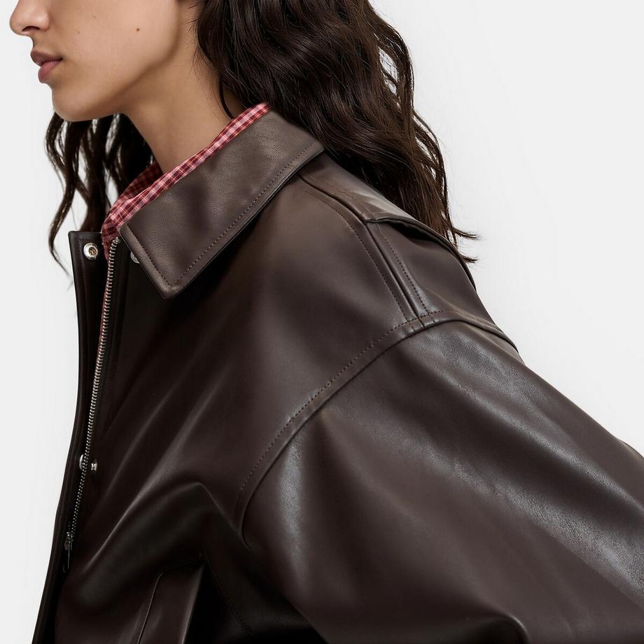 La Redoute Collections Blouson Court en Simili Cuir  