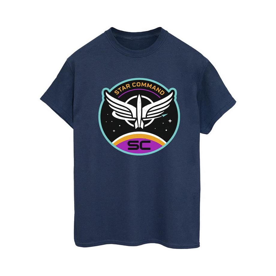 Disney Lightyear Star Command T-Shirt Stampata  