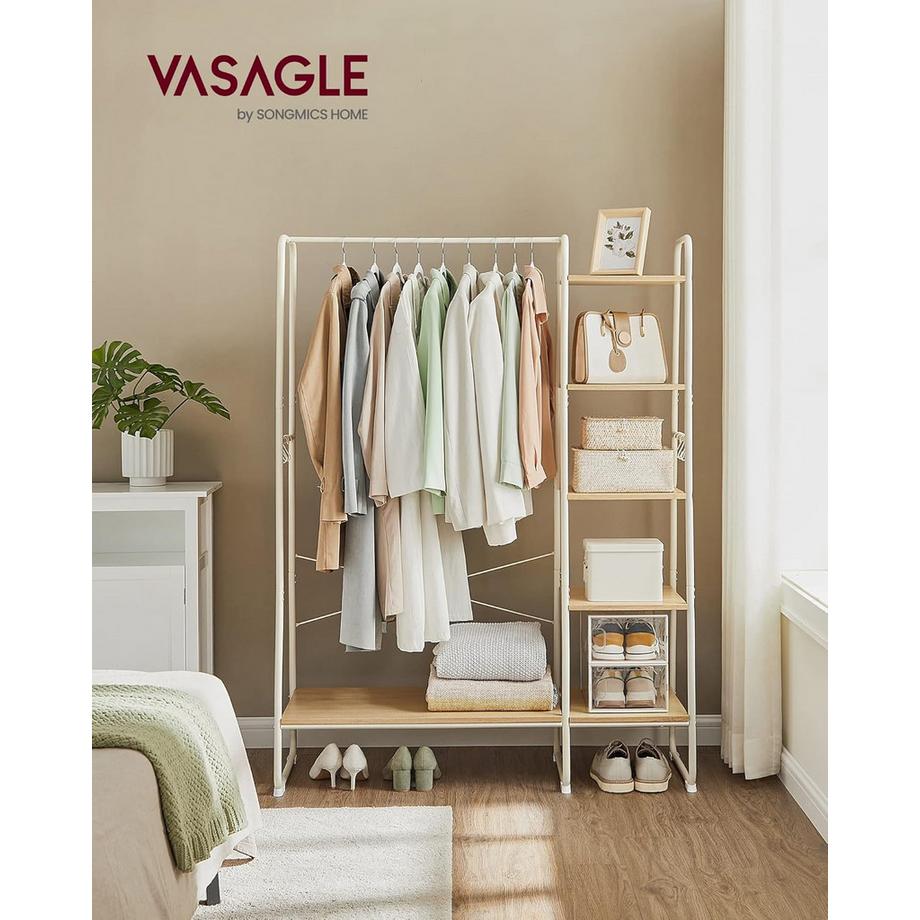 Songmics Kleiderständer mit Ablage  