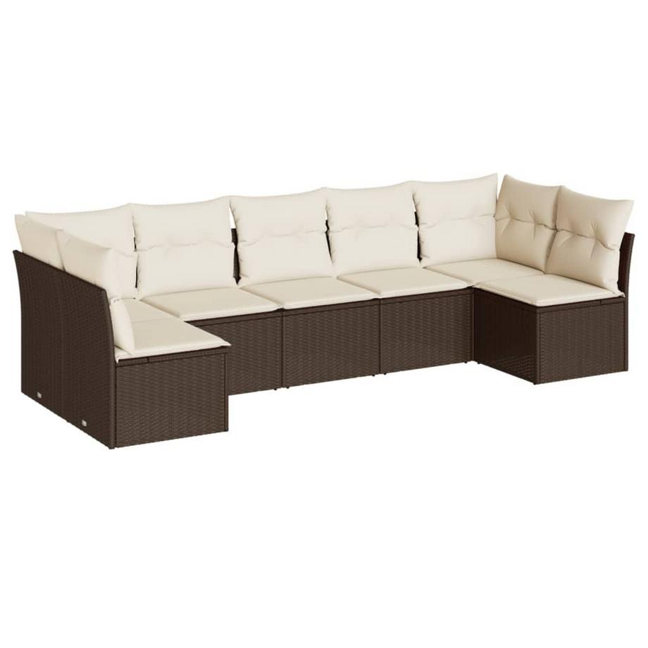 Garten sofagarnitur poly-rattan