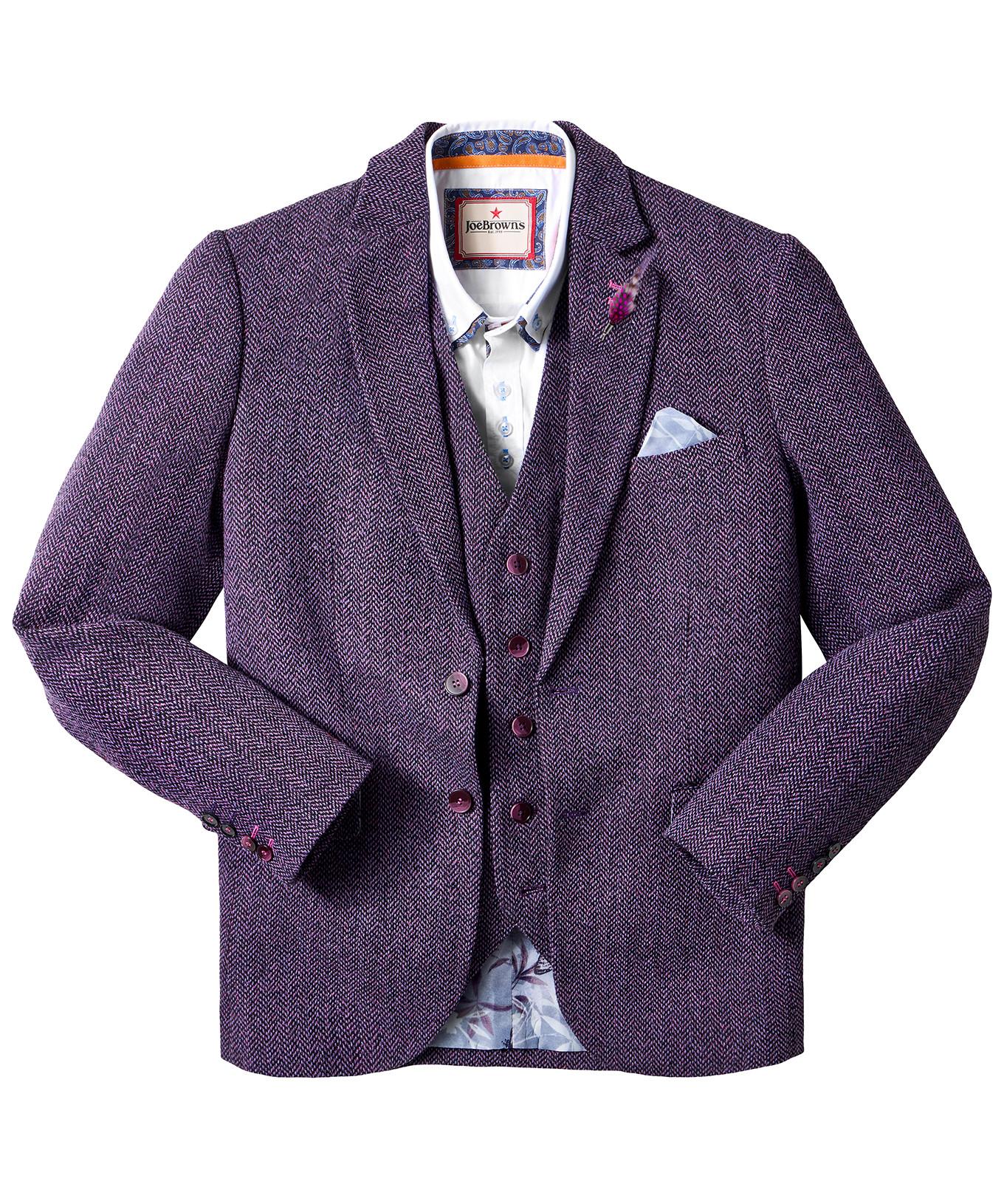 Joe Browns Lila Freizeit Langarm Blazer  