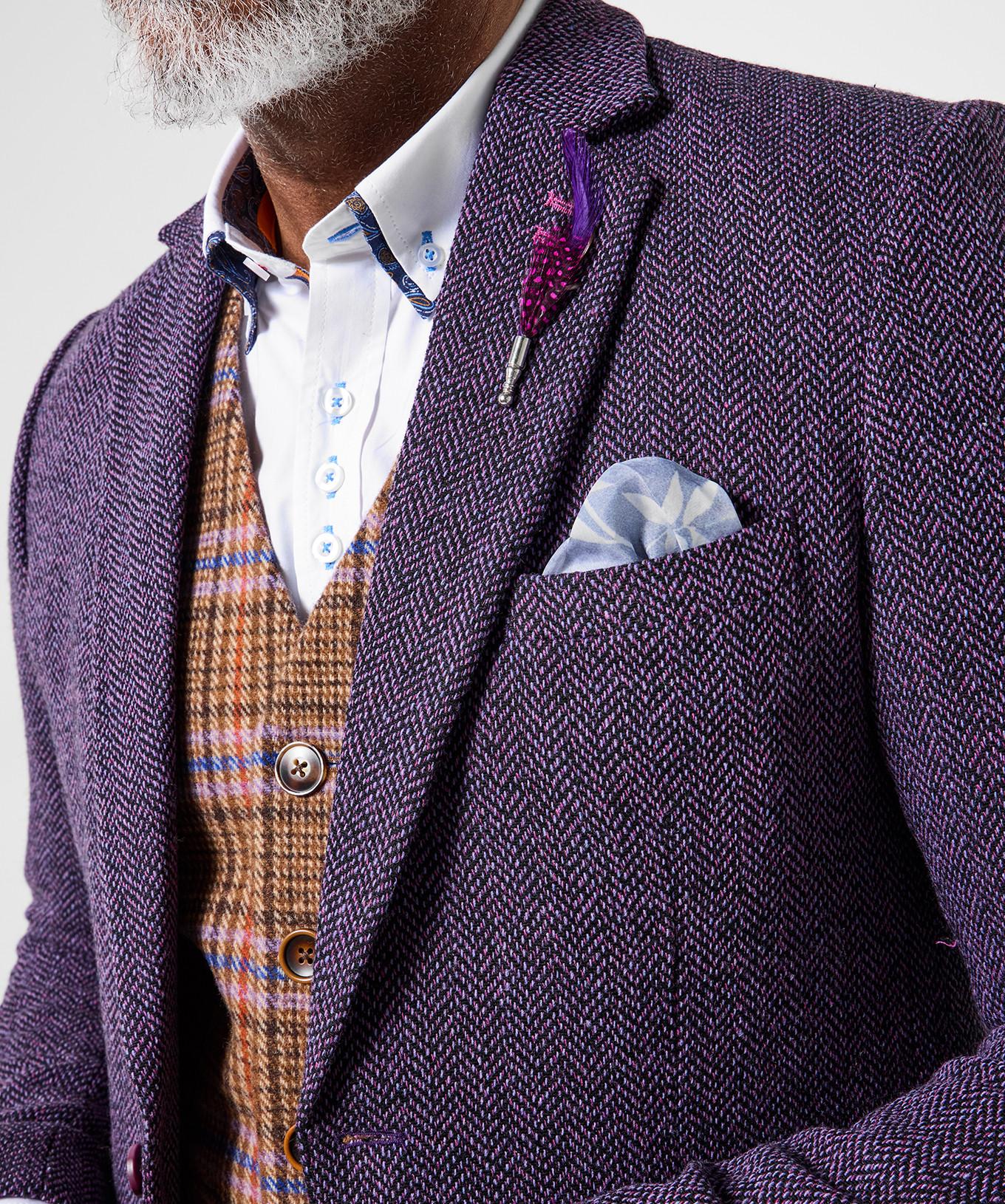 Joe Browns Lila Freizeit Langarm Blazer  