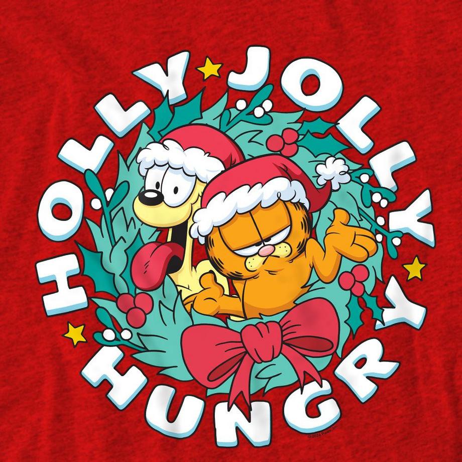 Garfield  T-ShirtHolly Jolly Hungry 