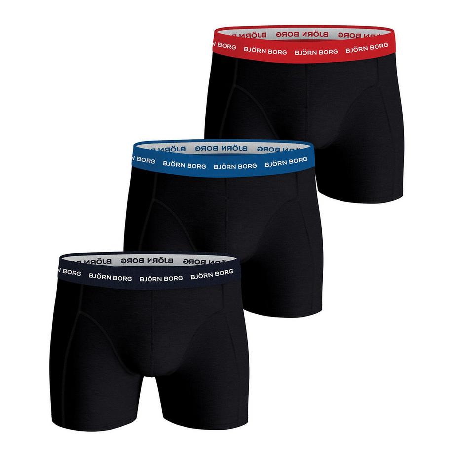 Boxer Uomini Confezione da 3 Aderente alla figura-Cotton Stretch Boxer Trunks 3P