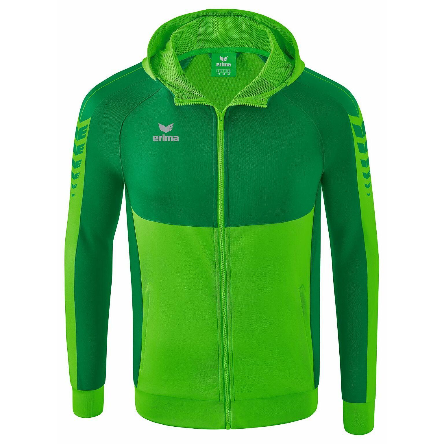 Erima  trainingsjacke mit kapuze six wings 