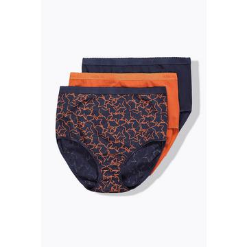 Maxislips, 3er-Pack, High Waist