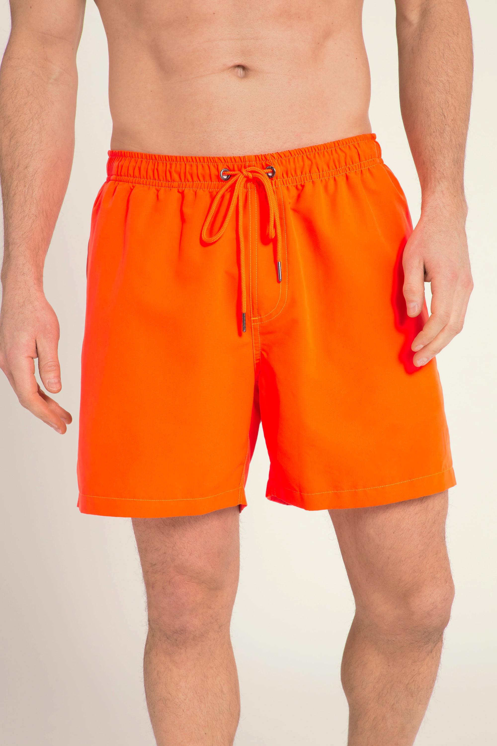 JP1880  Shorts da mare con cintura elastica e tasca con zip 