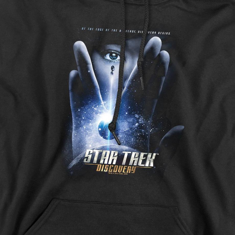 Star Trek Discovery Begins Felpa Con Cappuccio  